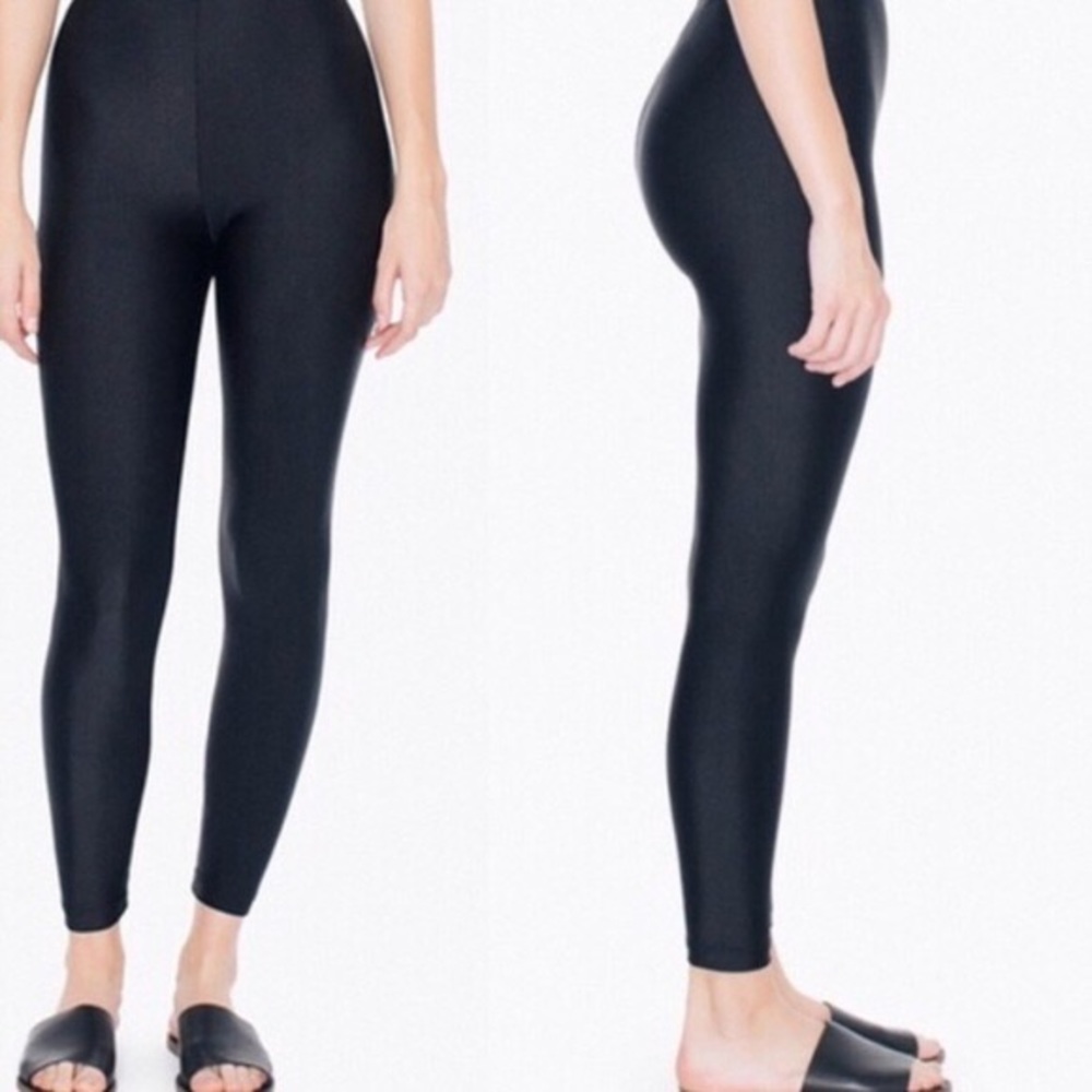 Like New Shiny American Apparel Leggings